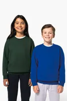 Bluză copii Kariban Crew Neck personalizată, pe model