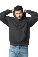 Hanorac unisex Gildan Softstyle™ Midweight Fleece Adult personalizat, pe model