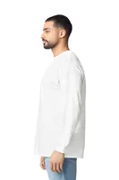 Tricou cu mânecă lungă unisex Gildan Ultra Cotton™ Adult personalizat, pe model