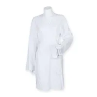 Halat damă Towel City Robe personalizat, alb