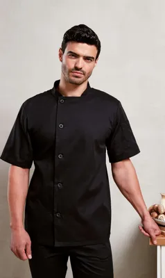 Jachetă unisex Premier Essential Short Sleeve Chef S