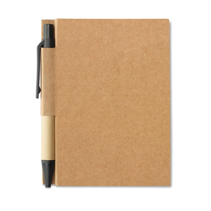 Bloc notițe cu mini pix personalizat