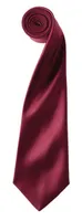 Premier Colours Collection Satin Tie personalizat, roșu