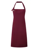 Șorț Premier Calibre Heavy Cotton Canvas Bib personalizat, roșu