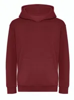 Hanorac copii Just Hoods Organic personalizat, roșu
