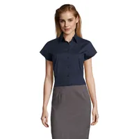 Cămașă damă Sol's Excess Stretch personalizată, dark blue