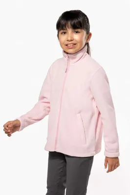 Jachetă polar copii Kariban Full Zip Fleece personalizată