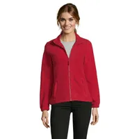 NORTH WOMEN FL JACKET 300g personalizat, red