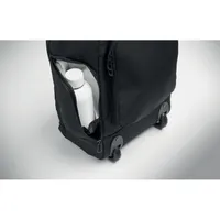 Rucsac trolley din RPET 290T personalizat, în context