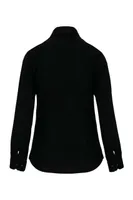 Cămașă damă Kariban Stretch personalizată, negru