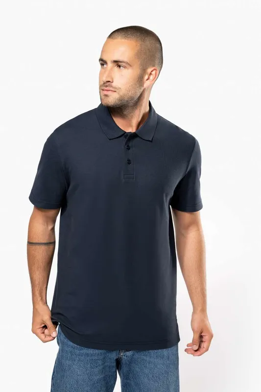 Tricou polo unisex Kariban Piqué personalizat, pe model