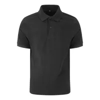 Tricou polo unisex Just Polos Stretch personalizat, negru