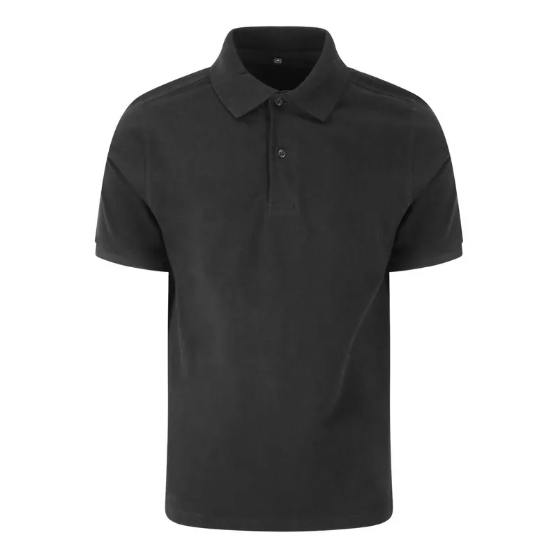 Tricou polo unisex Just Polos Stretch personalizat, negru