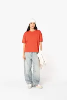 Tricou damă Native Spirit Eco-friendly Oversized personalizat, pe model