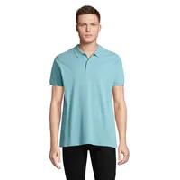 PLANET MEN Polo 170g personalizat, pool blue
