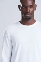 Tricou bărbați Just Ts Tri-blend T personalizat, pe model