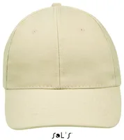 Șapcă SOL'S Buffalo Six Panel personalizată, maro