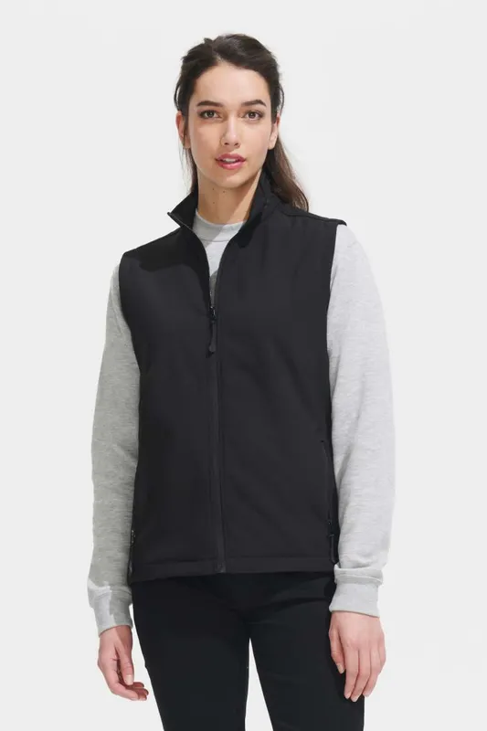 Vestă softshell damă SOL'S Race BW Softshell Bodywarmer