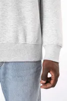 Bluză bărbați Kariban Crew Neck personalizată, pe model