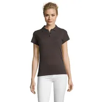 PERFECT WOMEN POLO 180g personalizat, dark grey