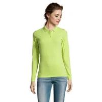 Tricou polo damă Sol's Perfect Lsl 180 personalizat, apple green