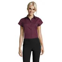 Cămașă damă Sol's Excess Stretch personalizată, medium burgundy