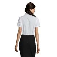Cămașă damă Sol's Escape Poplin personalizată, vedere spate