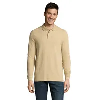 Tricou polo bărbați Sol's Winter II 210 personalizat, sand