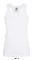 Tricou damă SOL'S Justin Racerback Tank Top personalizat, alb