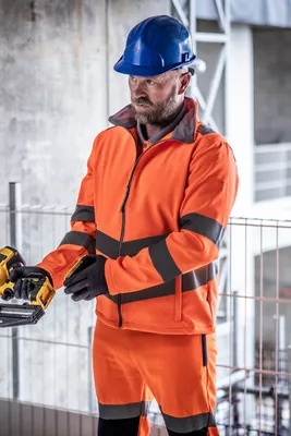 Jachetă softshell bărbați Regatta Hi-vis Pro Contract Ablaze 2 Layer Softshell (class 3) personalizată