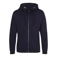 Bluză unisex Just Hoods Graduate Heavyweight Zoodie personalizată, albastru