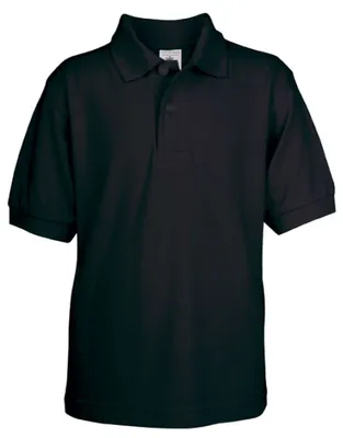 Tricou polo copii B&C Safran personalizat, negru