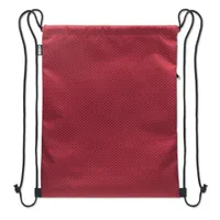 Rucsac cu șnur din RPET 420D personalizat, vedere lateral