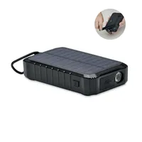 Powerbank solar +dinam 8000mAh personalizat