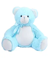 Jucărie de pluș copii Mumbles Zippie New Bear personalizat, albastru