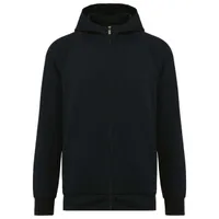 Hanorac bărbați Kariban Premium Zipped personalizat, negru