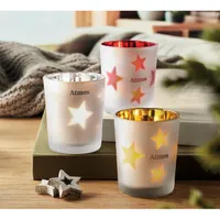 Lumânare tealight LED personalizat, vedere zona de personalizare