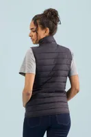 Vestă damă SOL'S Wave Lightweight Bodywarmer personalizată, pe model