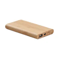 Powerbank bambus 4000 mAh personalizat