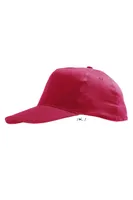 Șapcă copii SOL'S Sunny Five Panels personalizată, roșu