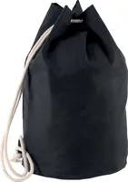 Geantă Kimood Cotton Sailor-style With Drawstring personalizată, negru, în context