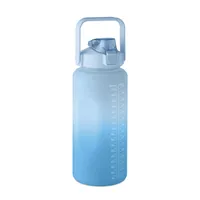 Sticlă de apă RPET 2000ml personalizată, albastru regal