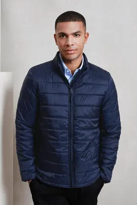 Jachetă bărbați Premier Recyclight Padded personalizată