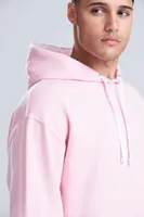 Hanorac unisex Just Hoods Varsity personalizat, pe model