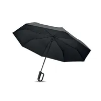 Umbrelă 21" anti vânt personalizată, vedere spate