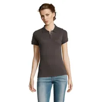 PRIME WOMEN POLO 200g personalizat, dark grey