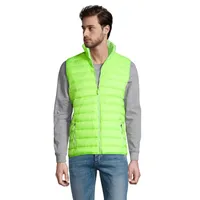 WAVE MEN Bodywarmer personalizat, neon lime