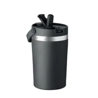 Pahar cu perete dublu 350 ml personalizat, vedere lateral
