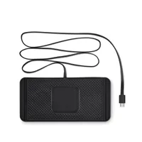 Încărcător auto wireless 15W personalizat, vedere spate