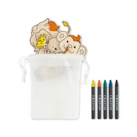 Set figurine din lemn personalizat, vedere detaliu